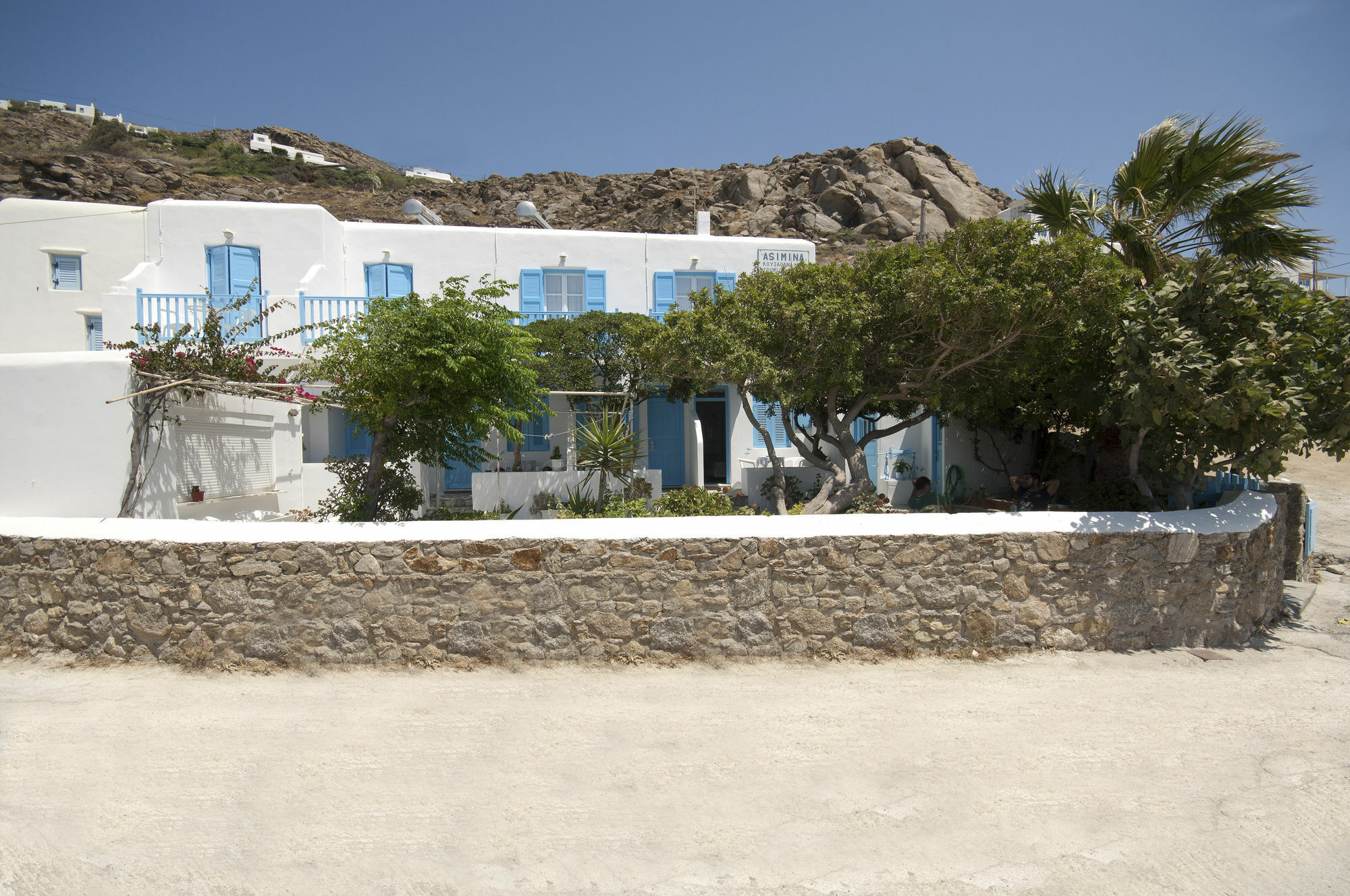 Asimina Hotel Tourlos Exterior photo